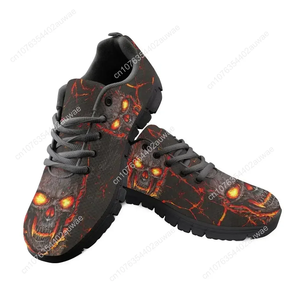 Skull Lava scarpe da donna Summer Mesh scarpe basse traspiranti adulti Walking Sneakers leggere scarpe da ginnastica Zapatillas
