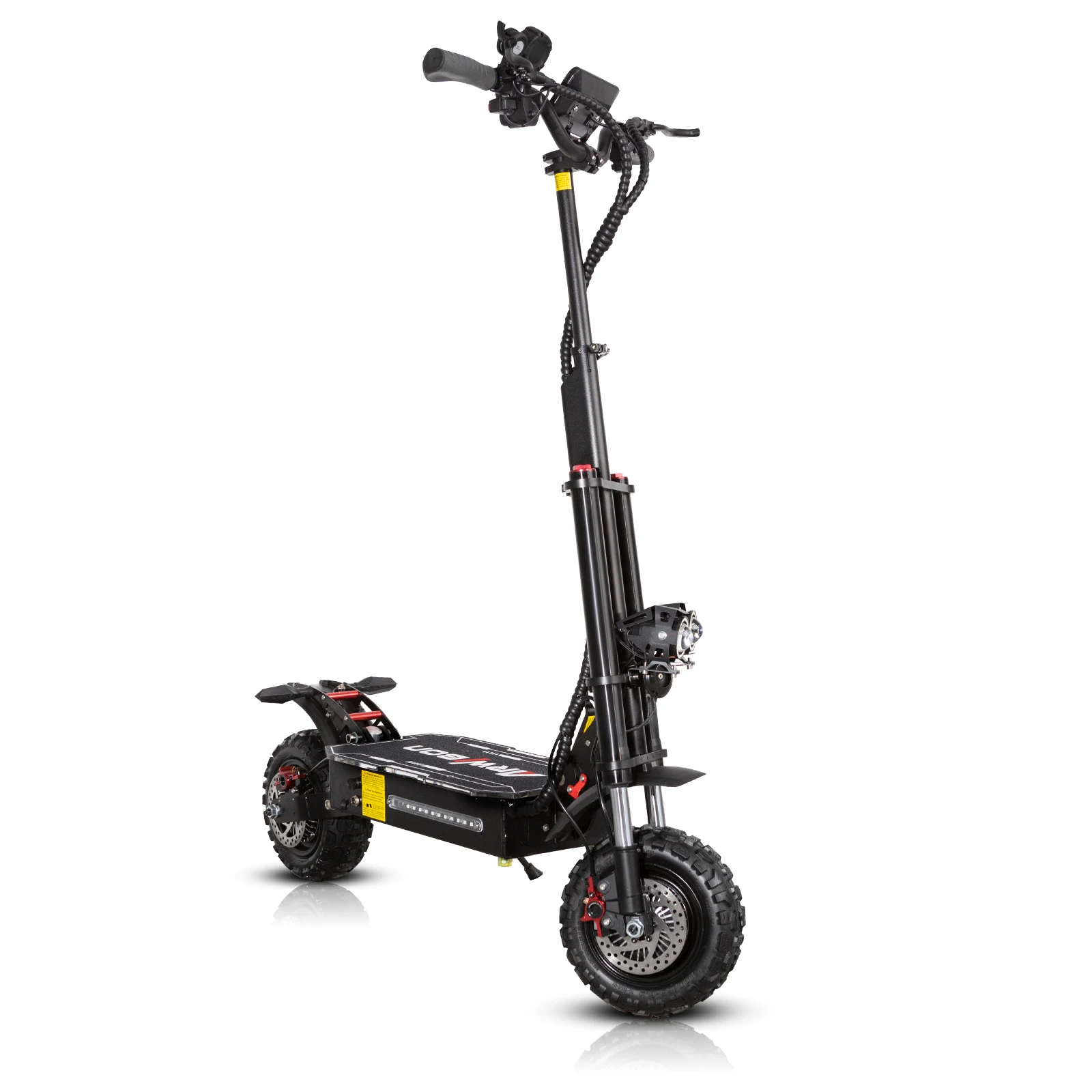 Q12 Plus 60V 27AH fast electric scooter maximum speed 86km/h Powerful 5600W dual motor 11-inch foldable adult off-road scooter