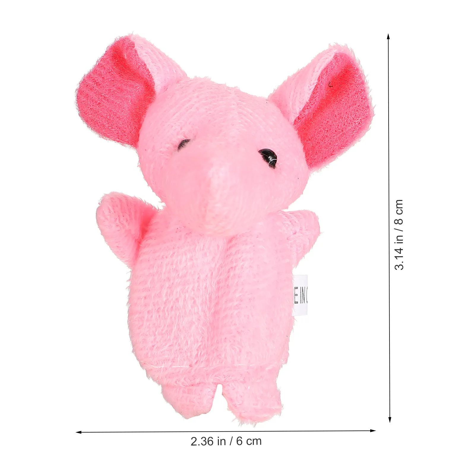 10Pcs 동물 손가락 인형 부드러운 플란넬 어린이 손가락 커버 창의적 인터랙티브 어린이 장난감 어린이 재미있는 학습
