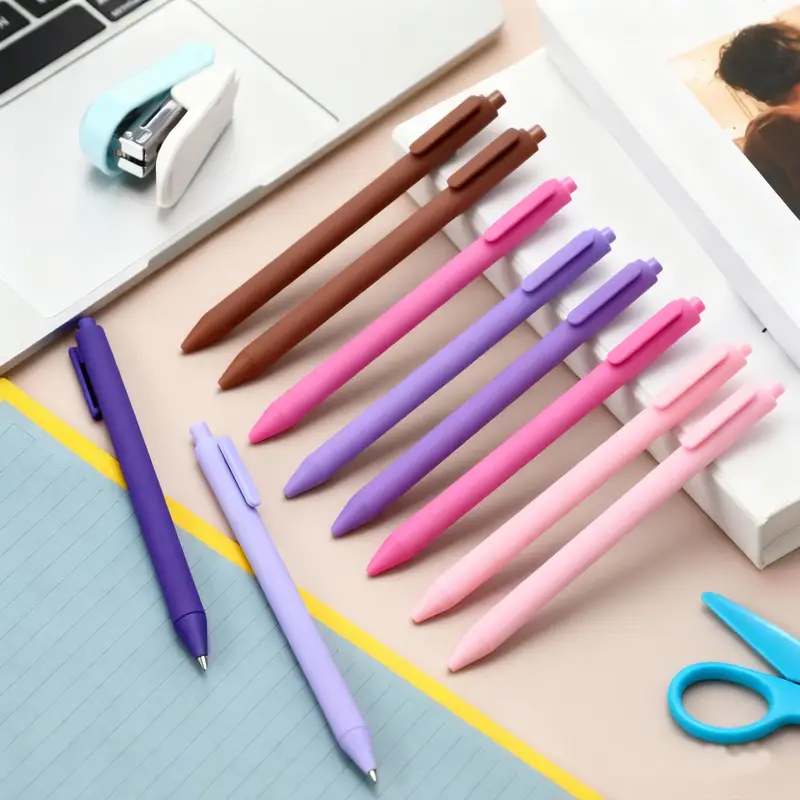 25 Pcs Elegant high-end Morandi Ballpoint Pens Cute Pen Colorful Fancy Gifts Teachers Students Staff Office School Home Gifts - Image 3