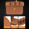 1Pair Rowing Non-Slip Callus Guard Padded Grip for Cross Training, Pull Up, Workout Weight Lifting Fitness Gym Barehand Gloves 2