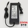 110V 220V 100-240V AC To DC 32V 5A  Power Adapter Supply Charger Adapter 5.5mm X 2.5mm Plug US EU AU Plug 32V/5A Power Supply 1