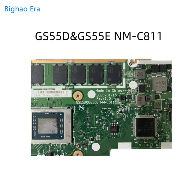 NM-C811 For Lenovo IdeaPad 5-15ARE05 Laptop Motherboard With