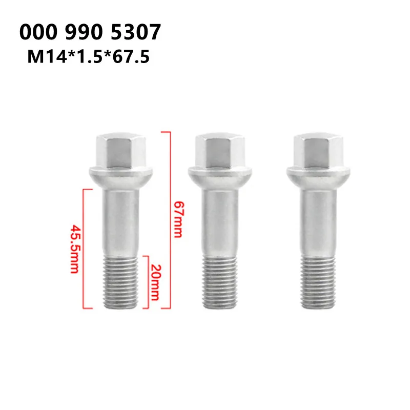 1pcsWheelLugBolt00099053070009900907forMercedesBenzW220W204