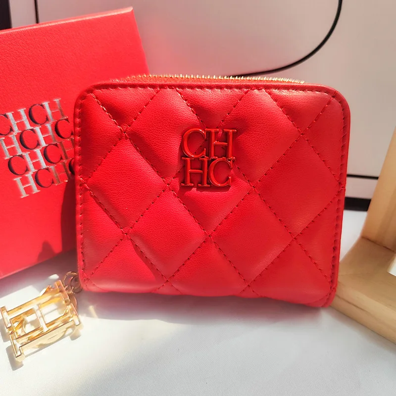 Nueva cartera para mujer, Mini monedero Vertical corto, tarjetero