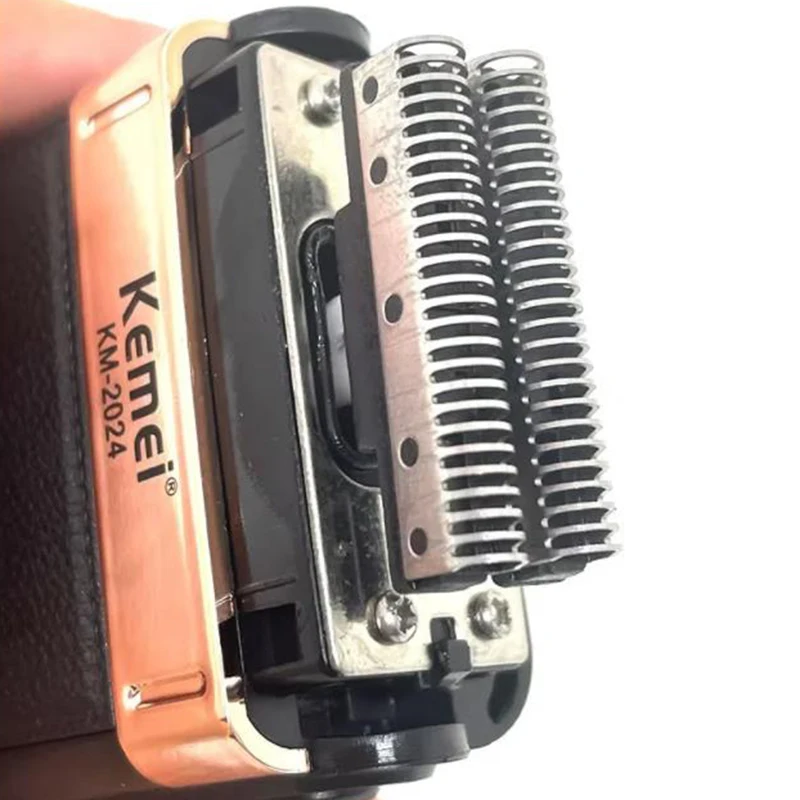 Description Picture 3 of itemChemclin KM-2024 High Quality Home Double Blade Electric Shaver Replacement Blade Original Blade