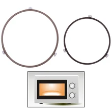 Soporte giratorio circular para horno microondas, placa Base de vidrio, bandeja, anillo giratorio, 1 pieza PPS