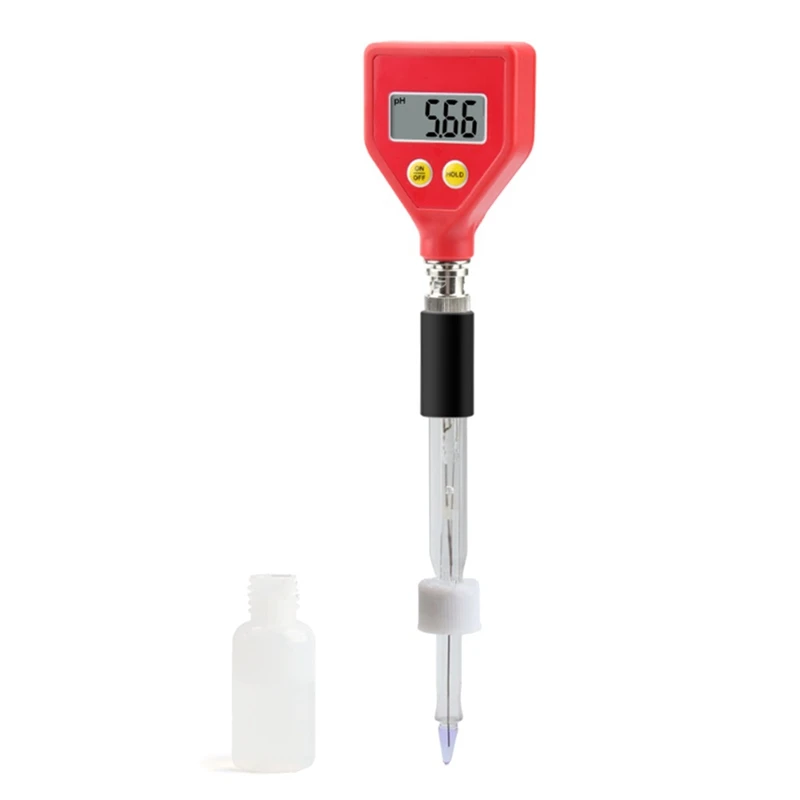 

Sharp Glass Electrode Measuring PH-98108 PH Meter For Water /Food /Cheese /Milk /Soil PH Test Range 0.00 To 14.00 PH