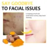 Turmeric Cleansing Pad Deeply Cleanses Skin, Removes Dirt, Controls Oil and Softens Exfoliated, Tender Skin 3