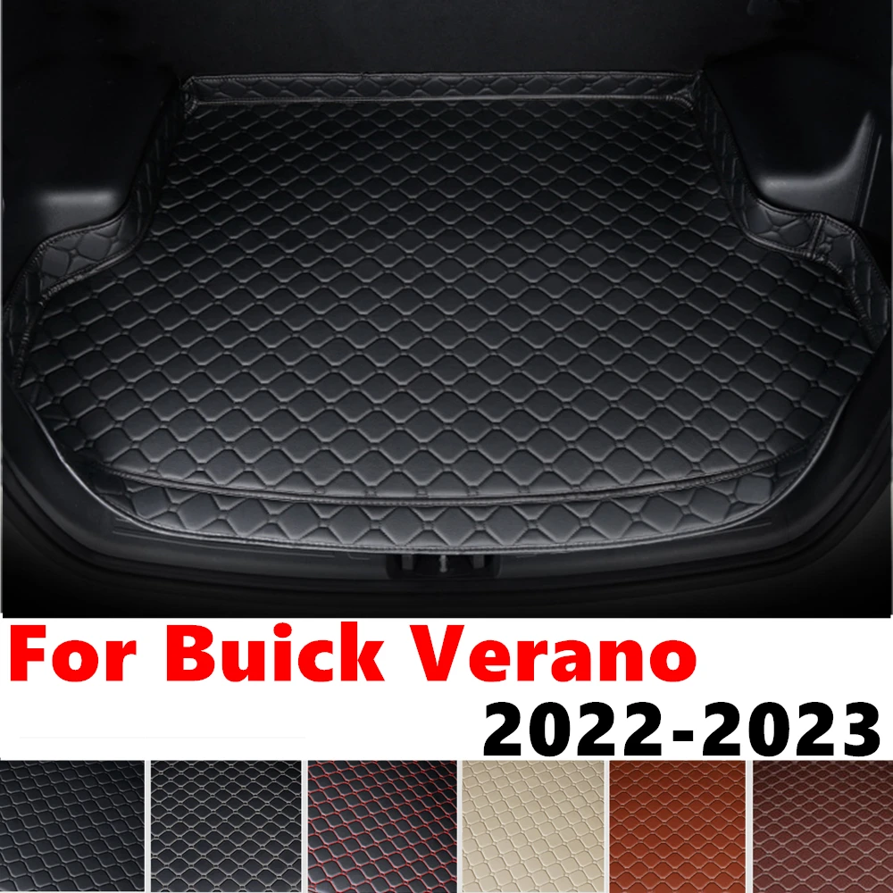 

Боковой коврик для багажника автомобиля для BUICK Verano Sedan 2023 2022, поднос для багажника, Задняя подкладка для груза, крышка, аксессуары для интерьера
