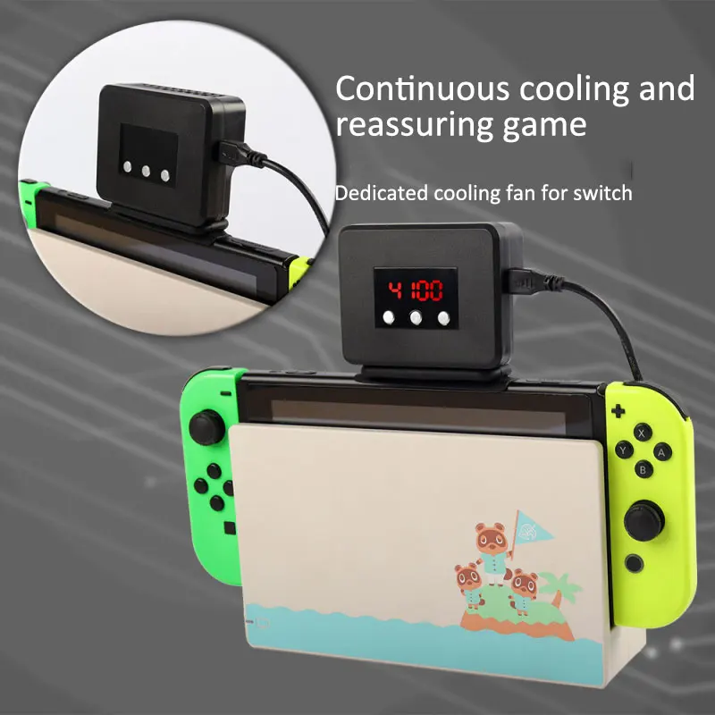 For Nintendo Switch Radiator External Turbo Pumping Cooler Radiator