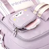 2024 Kitten print Primary School Backpack 1-6 Grade Cute Colorful School Bags For Girls Waterproof Large Capacity Schoolbags sac 2