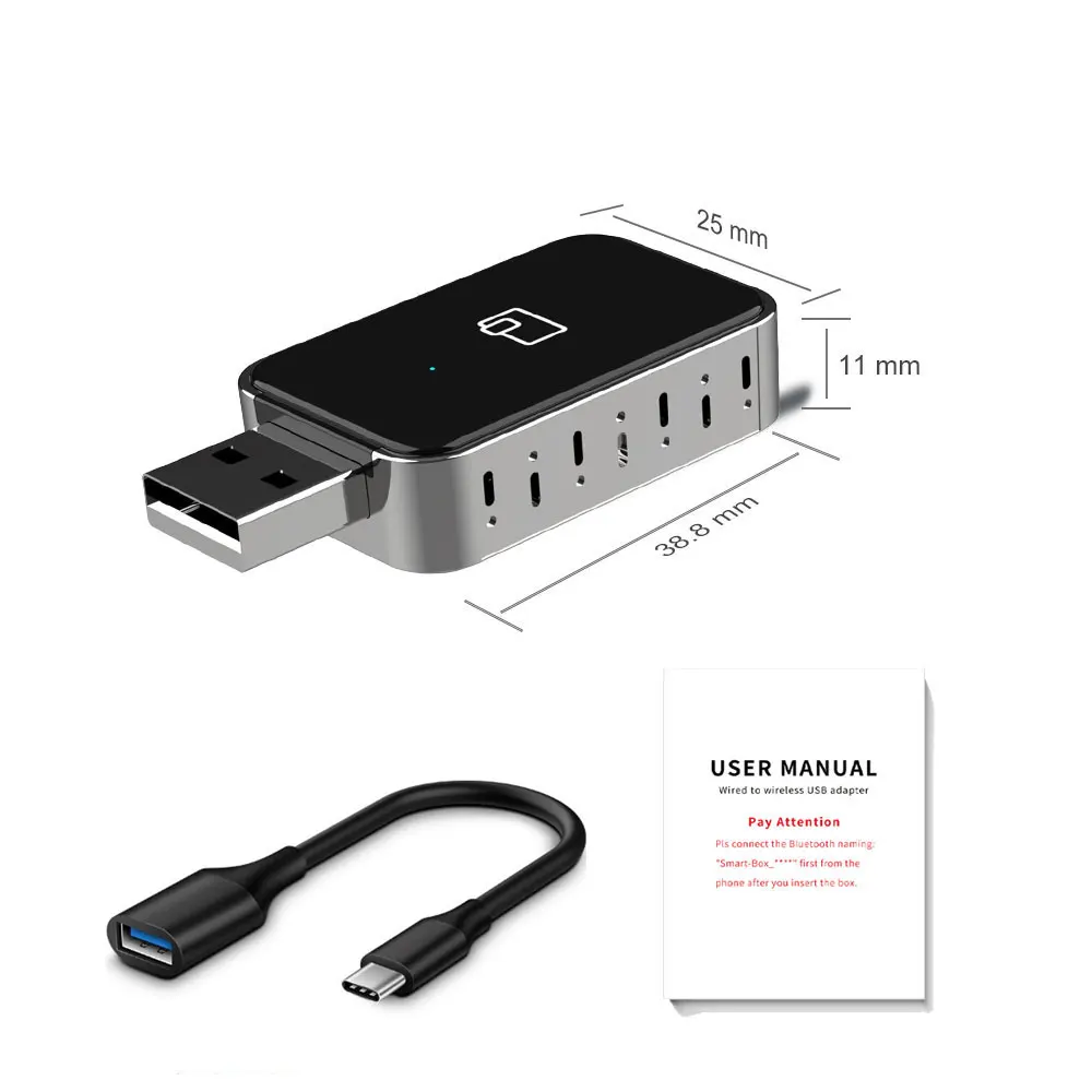 Wireless CarPlay Android Auto Wireless Adapter Smart Mini Box Plug And Play WiFi Fast Connect Universal For Nissan wireless carplay adapter wireless carplay wireless adapter smart carplay box smart box