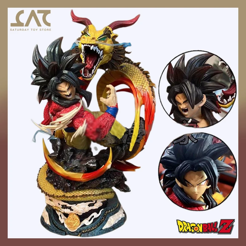 Statue en résine Dragon Ball 2% Studio SS4 Goku
