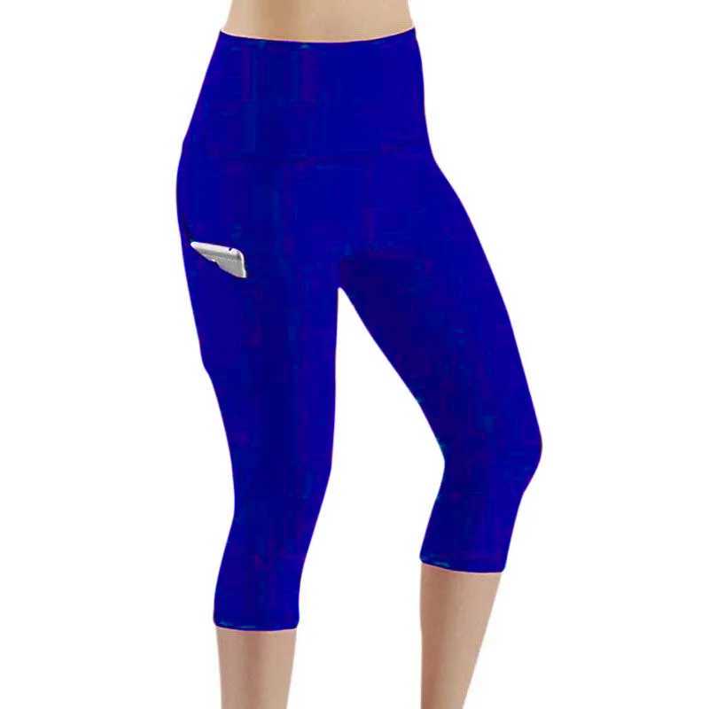 New High Waist Legging Pockets Fitness Bottoms Running Sweatpants for Women Quick-Dry Sport Trousers Workout Yoga Pants 2024 6