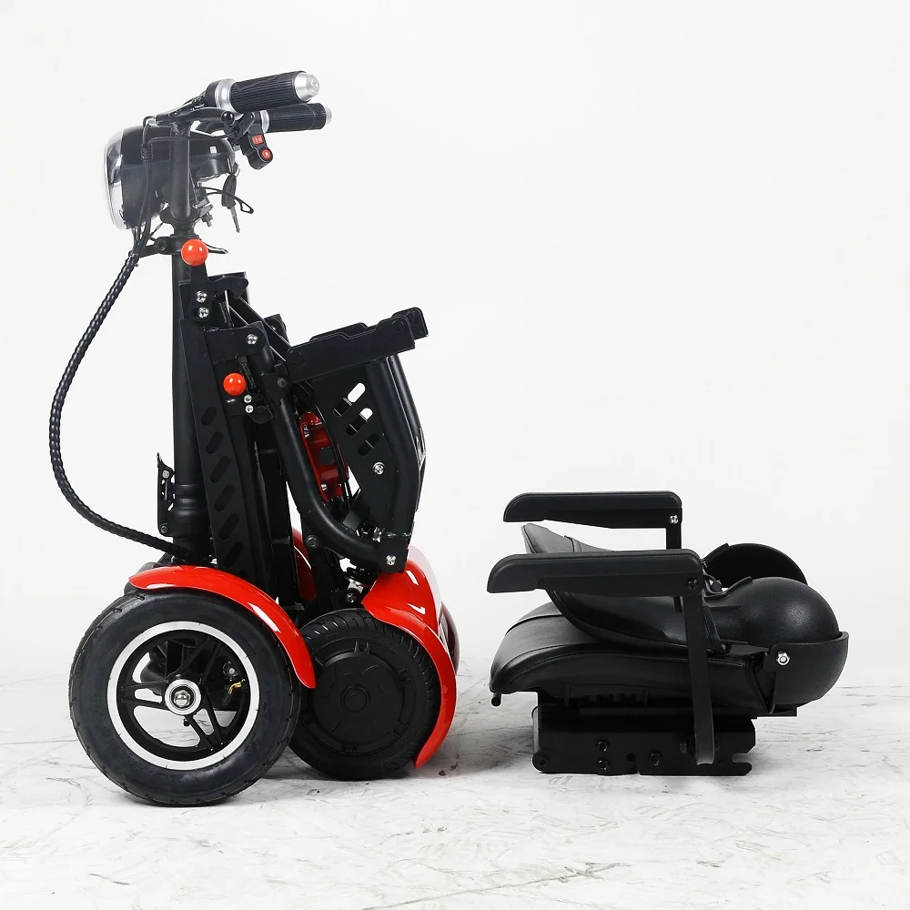 new 500w adult heavy duty scooter electric bike 4 wheels electric mobility scooter foldable light weight