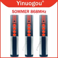 SOMMER 4020 TX03-868-4 4026 4031 Garage Door Remote Control 868MHz Handheld Transmitter For SOMMER APERTO 4025 4021 Gate Opener 1