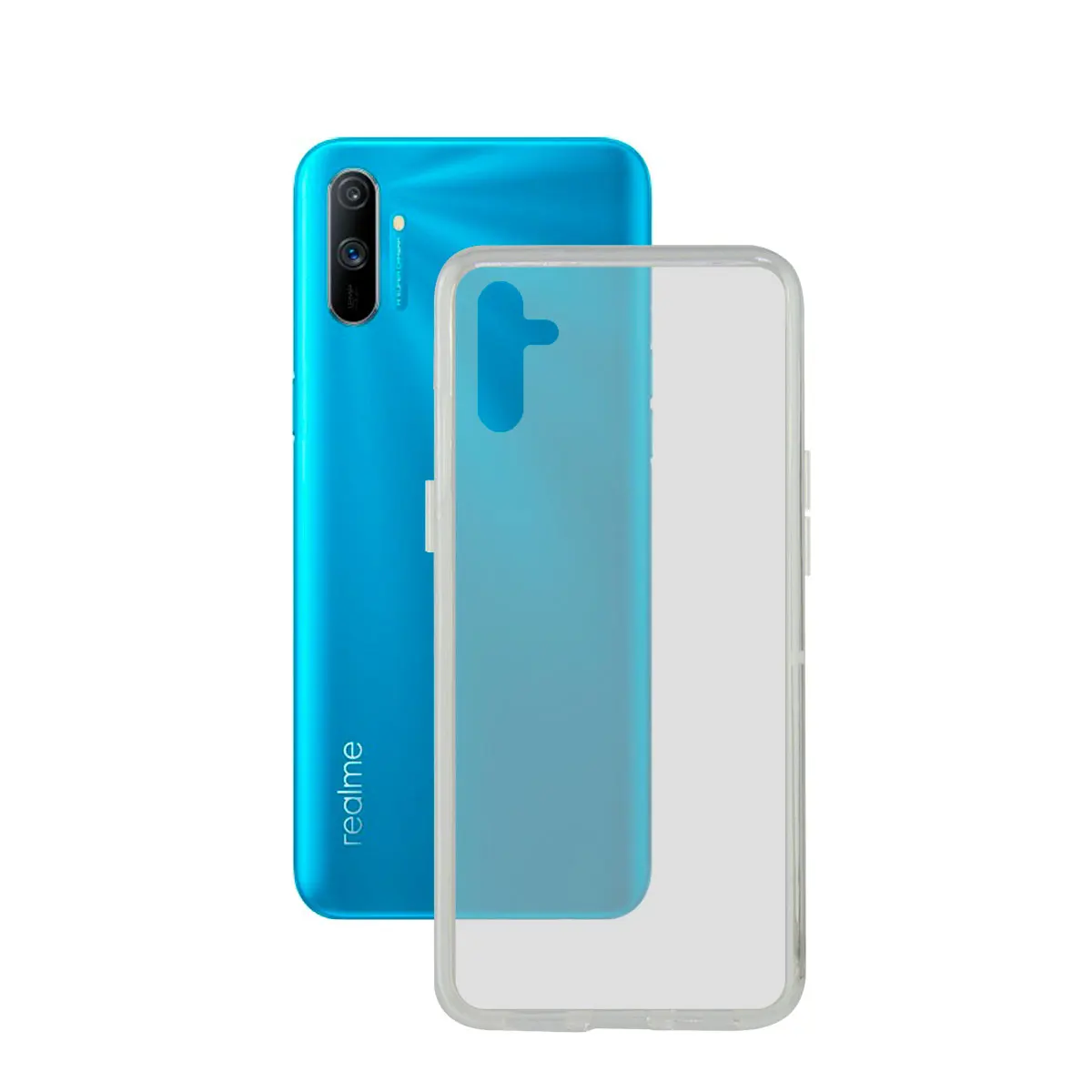 C3 Realme case Flexible transparent |