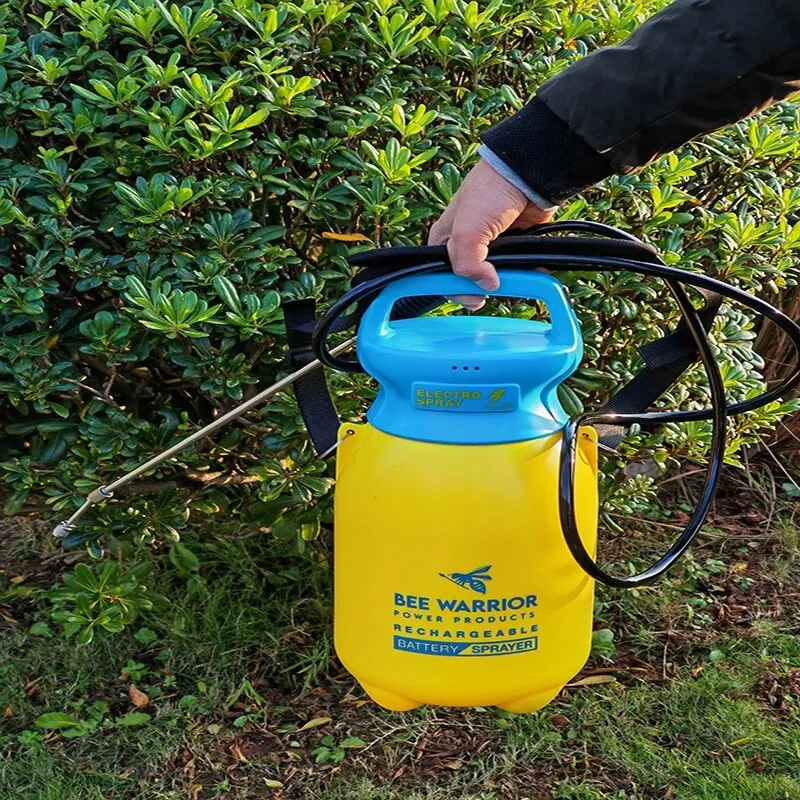 5LGardenSprayerRechargeableBatterySingleShoulderGardenSprayer