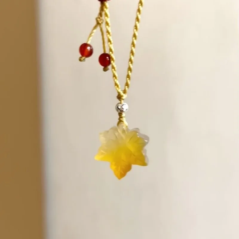 Супер красиво! Украшено карамельными зернистыми бусинами, веревка ручной работы, универсальный и индивидуальный стиль