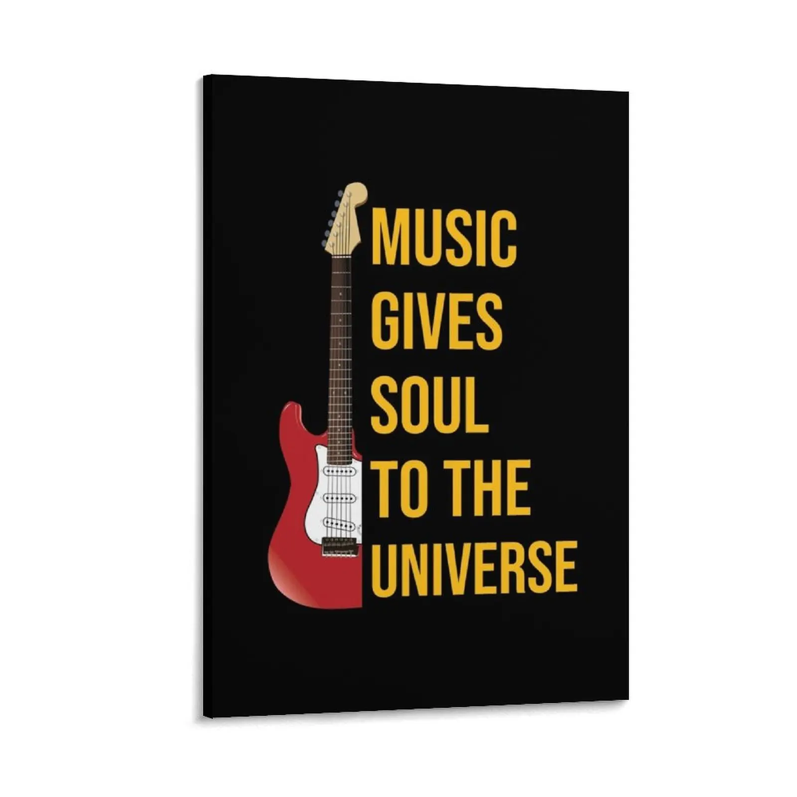 

Music Gives Soul To The Universe Canvas Painting poster anime home decorations room decorations
