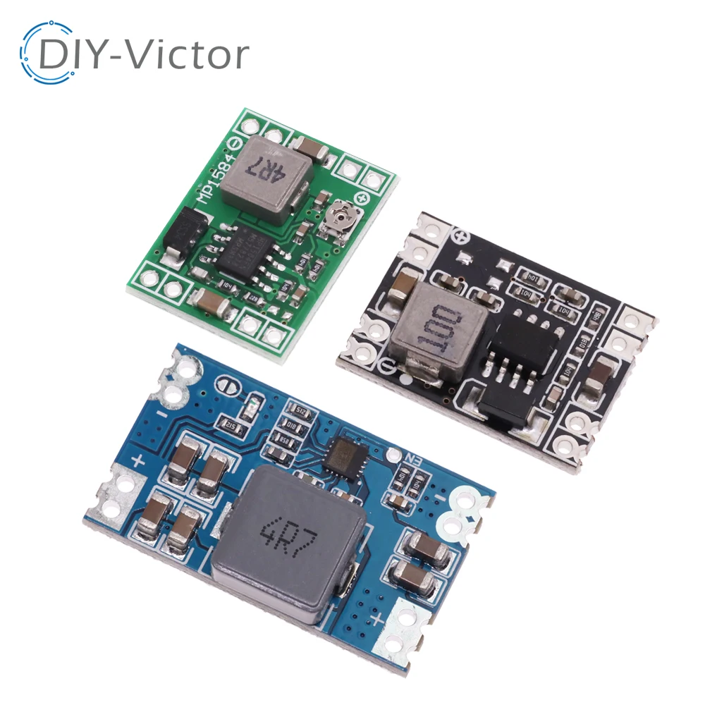 MINI560 DC-DC 3A Buck Step-down Power Supply Module MP1584EN 5V-12V 24V to  5V 3.3V 9V 12V Fixed Output for Arduino Replace LM259