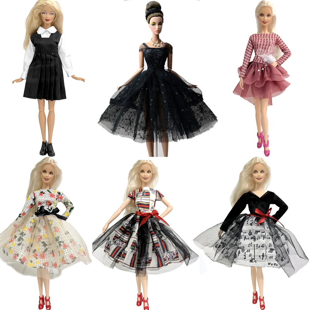 NK-Conjunto de roupas Barbie Boneca, vestido de festa para Barbie e 1/6 BJD  Blythe Boneca acessórios, saia da moda, 1 conjunto - AliExpress, roupas  para barbies 