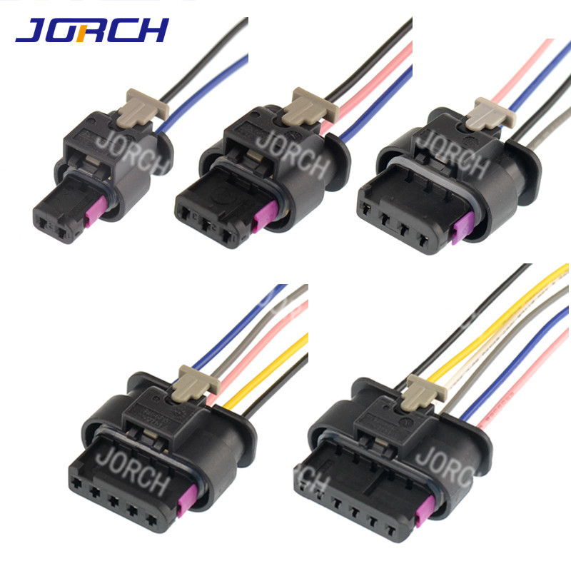 TE 1-1718643-1/1718644-1/1718645-1/1718806-1/1718646-1  2/3/4/5/6 Pin Auto Female wire harness for AU di vw