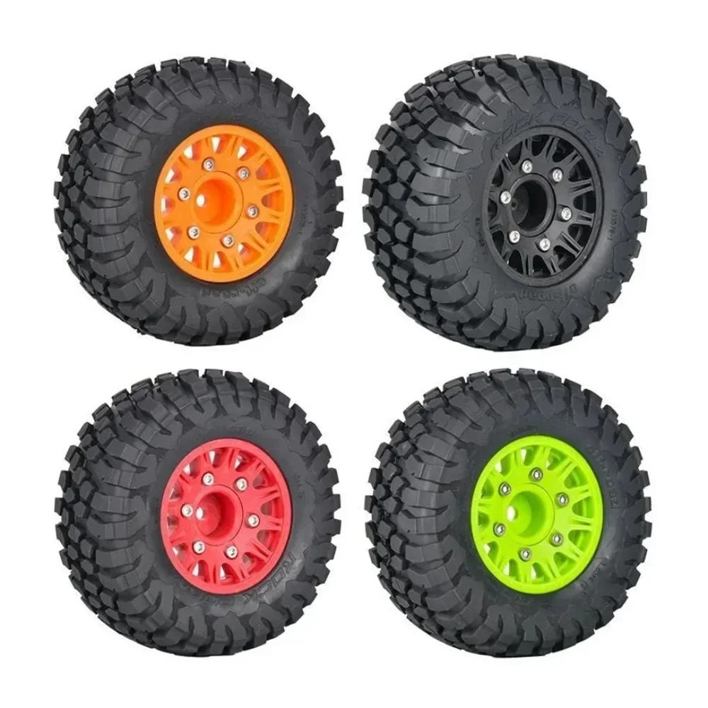 4PCS 112MM 112*45MM 12MM Hex 1/10 Short Course Truck Buggy Tires Tyre Wheel For