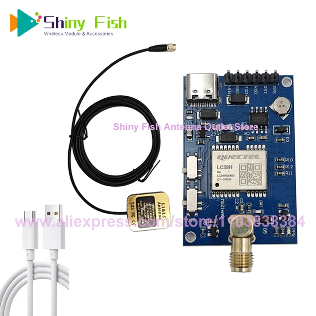 Quectel Waveshare LC29H Module LC29HDA RTK Positioning Core Board L1+L5 GPS Glonass Galileo GNSS Raspberry Pi Centimeter Level 6