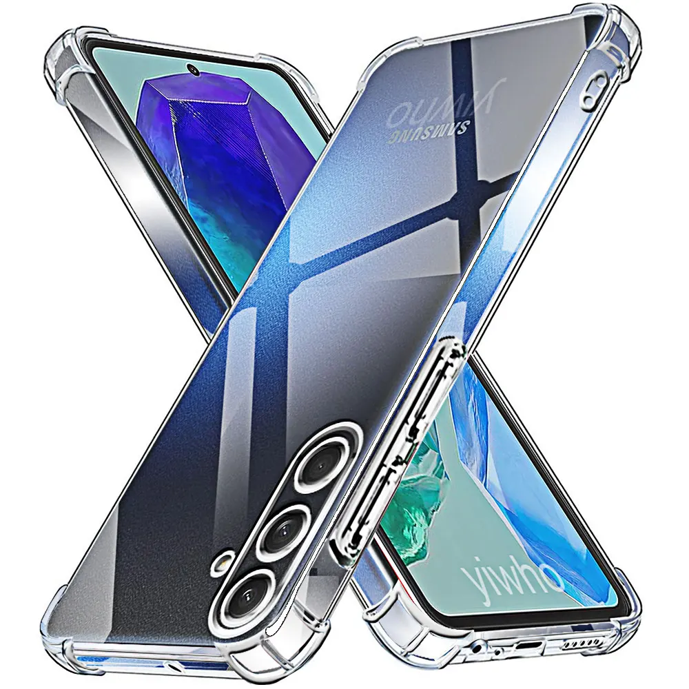 Luxury Clear Transparent TPU Phone Case - Premium Back Cover