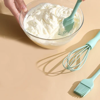 Silicone Spatula Whisk Cake Tools Set 1