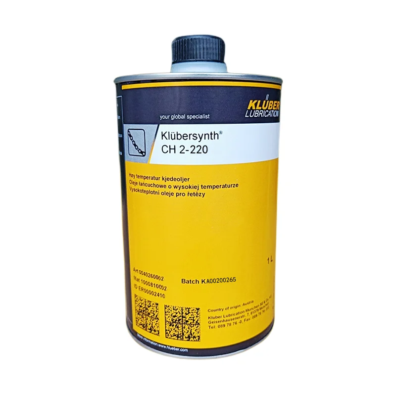 Ch2-100N 220 Cth-260 Gh6-320 460 Ghd Olio Per Ingranaggi A Catena Sintetica Ad Alta Temperatura