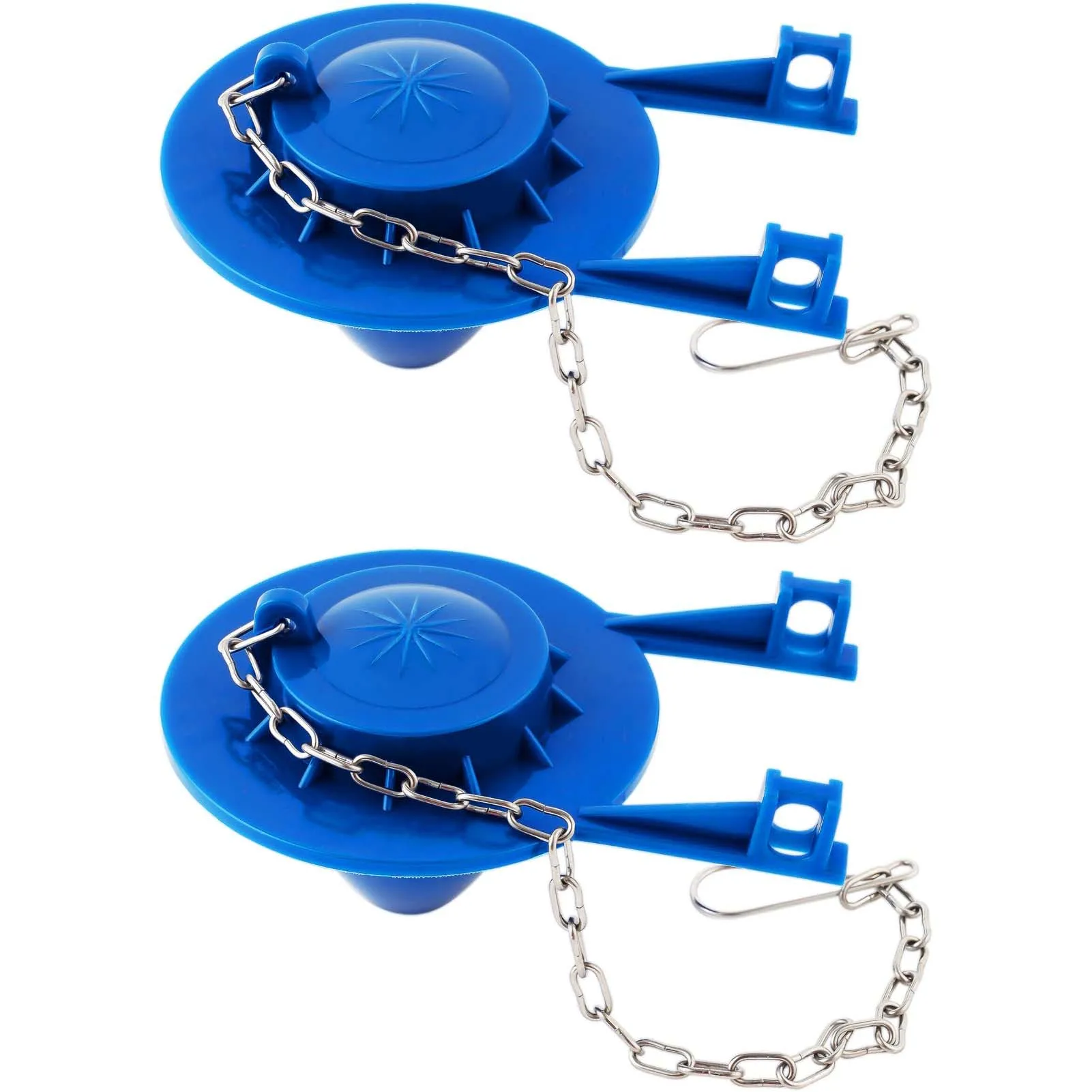 2pcsAdjustableToiletFlapperUniversalWaterSavingLongLifeToilet