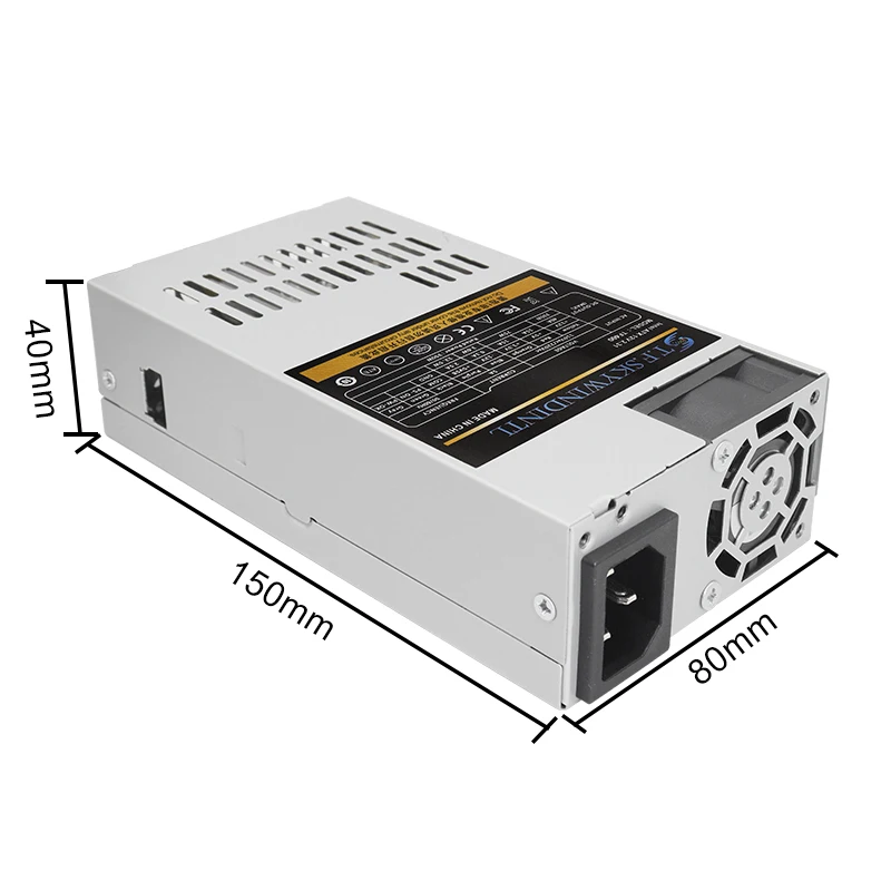 T.F.SKYWINDINTL 1U 플렉스 전원 공급 장치 POS 기계용 350W 무소음 팬 PSU 산업용 PC 미니 ITX 게임용 데스크탑 컴퓨터 PSU
