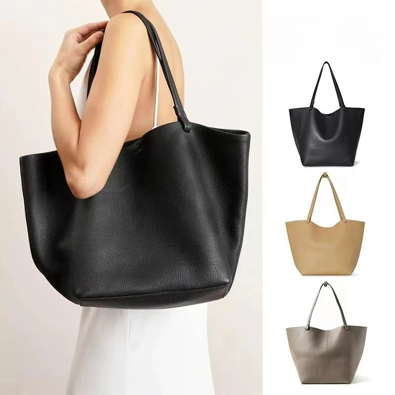 

Fashion Classic Luxury Designer Cowhide with Lychee Markings Large Capacity Tote Bag Shoulder Bag Composite Bag Handbag Unisex