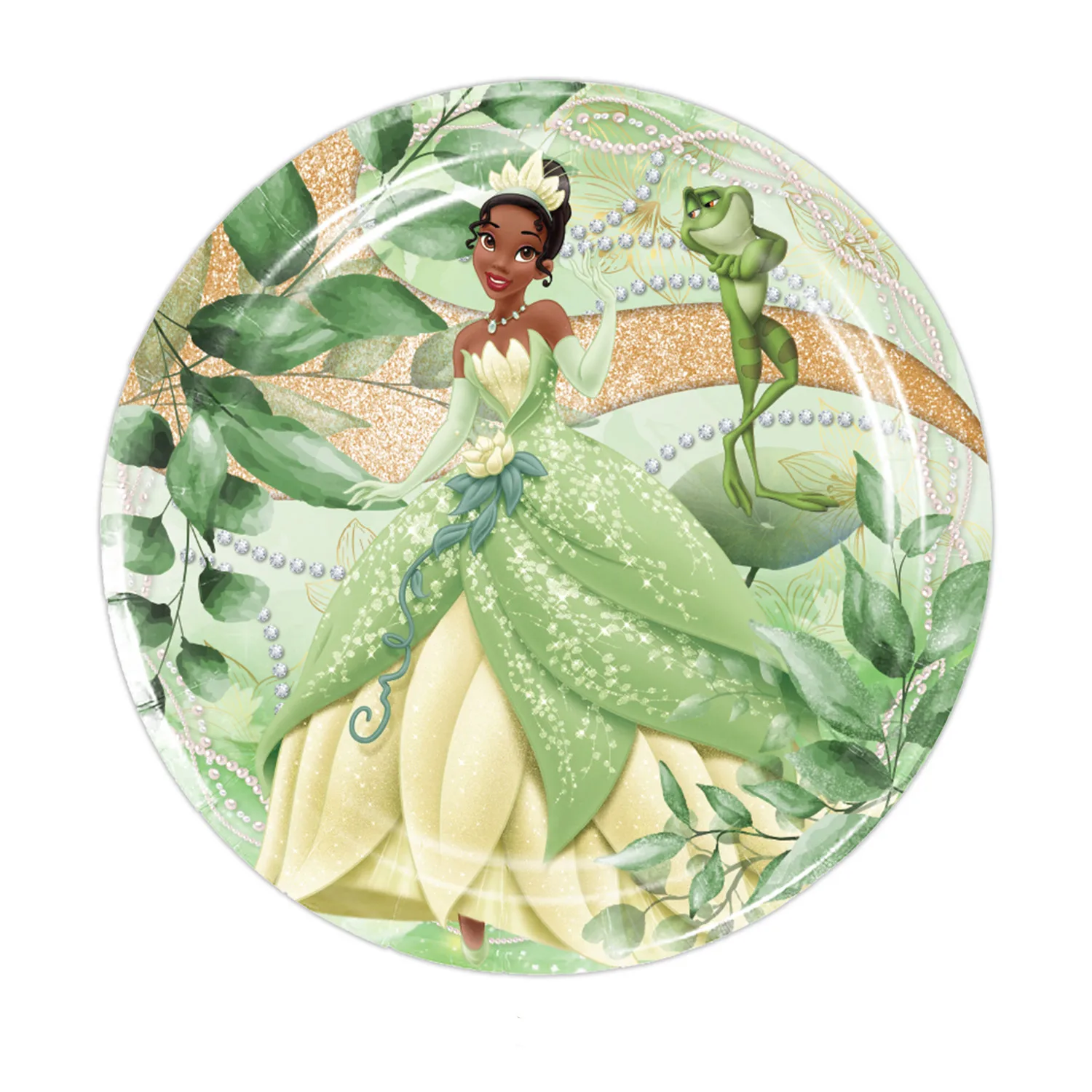 Party Supplies Birthday Party Supplies Disney The Princess And The Frog Tiana Princess Party Decoration Cup Plate Banner Girl Birthday Party Decor Baby Shower Supplies