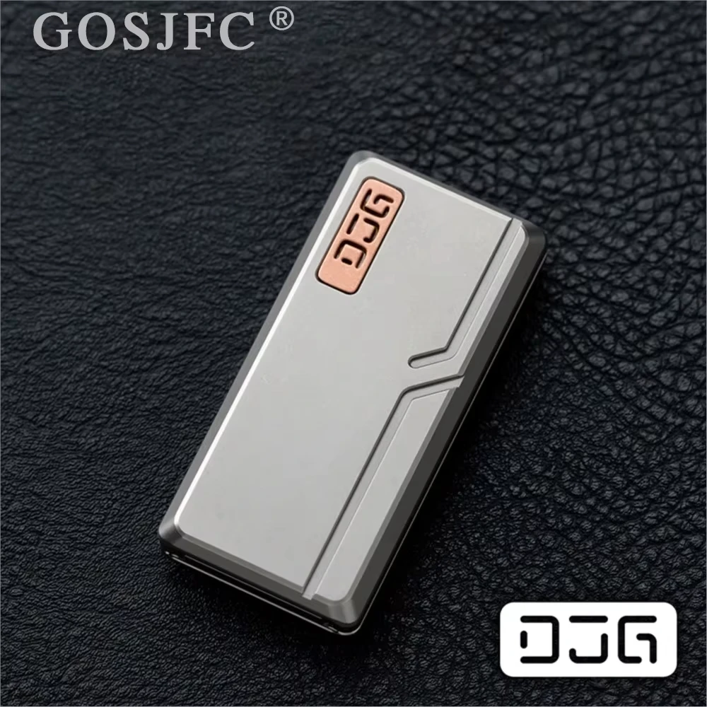 DJGED ステンレス鋼チタン合金音叉プッシュスライダー EDC フィ