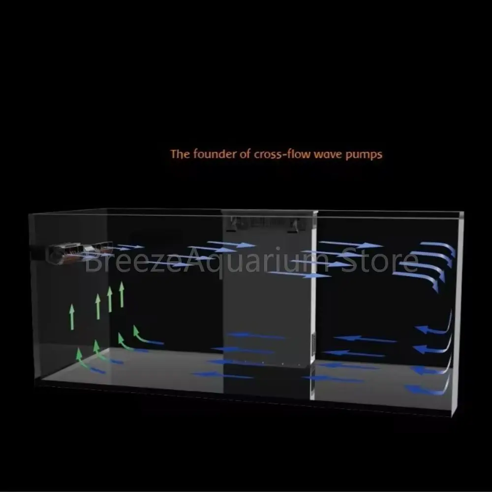 Jump MJ-GF308 / MJ-GF316 Saltwater Aquarium Coral Reef Fish Tank Gyre Flow Wave Maker Pump with Colorful Controller 6