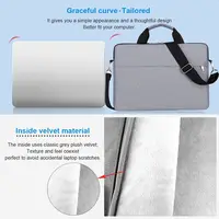 Sac à main antichoc pour ordinateur portable, housse pour ordinateur portable, housse pour ordinateur portable, poudres de protection, grande capacité, 13.3 ", 2", 14/15" 6