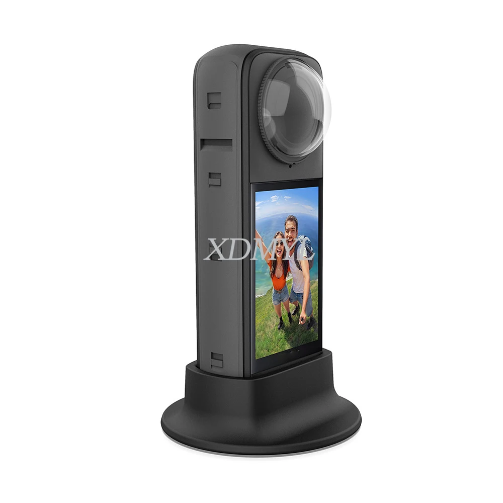 Silicone Desktop Base Stand and Protective Holder for Action Camera Accessories