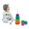 Stacking Toy for Kids Spinning Rainbow Gears Toddler Montessori Educational Sensory Toy Motor Skills Stacking Tower Kids Gifts 2
