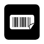 Rhino Label Maker, IND industrial, poliéster, preto