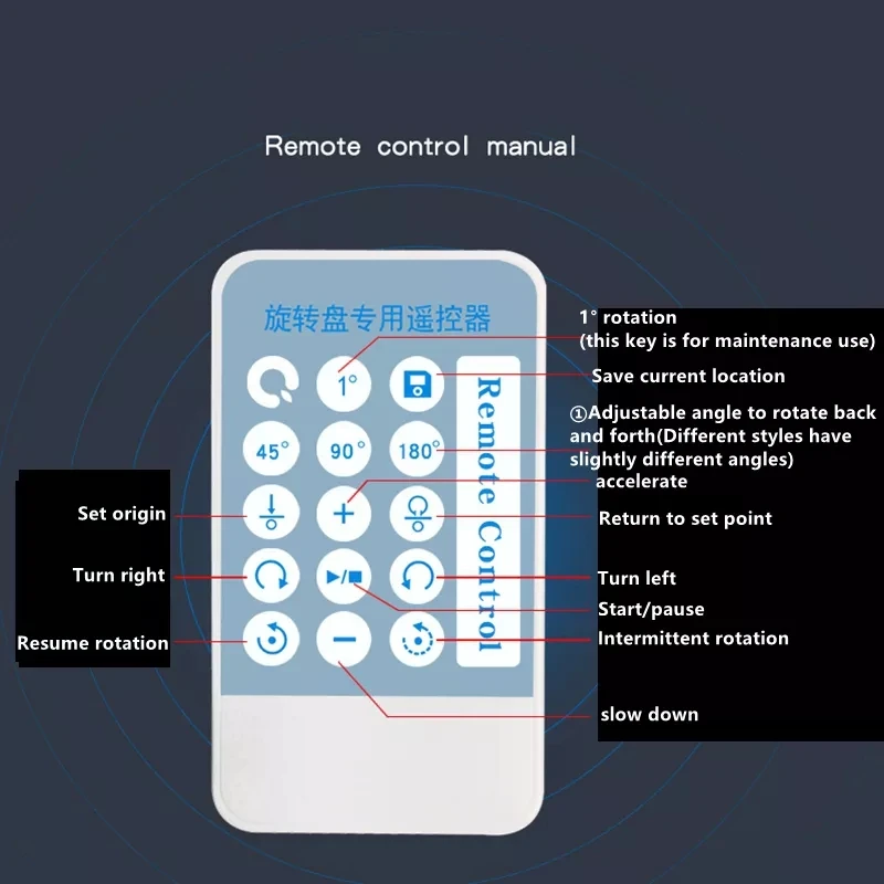 22-30CM Remote Control Electric Rotary Turntable 100KG Load Rotating Exhibition Display Stand Base for 3D Scanning Photography
