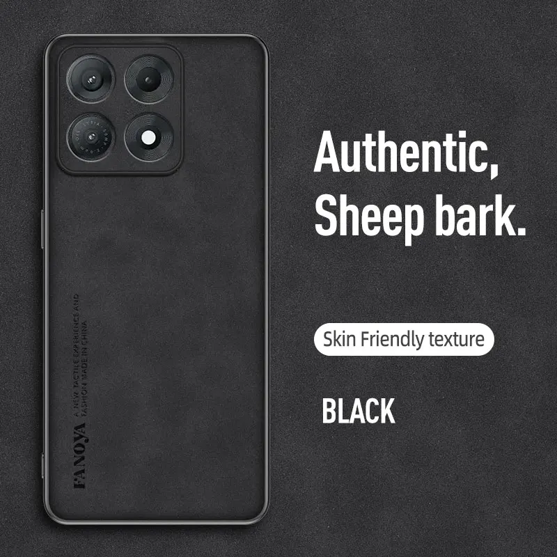 Premium Sheepskin PU Leather Shockproof Bumper Case Cover