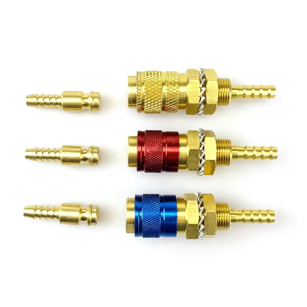 Water Cooled Gas Adapter Quick Connector Fitting TIG Welding Torch MIG Welding Torch connector Soldering Supplies welding cable connector welding torch