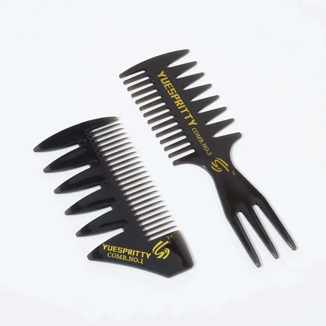 Hair Styling Comb 1pc Wide Toothed Combs For Men Hairdressing Styling Real Hair Wigs