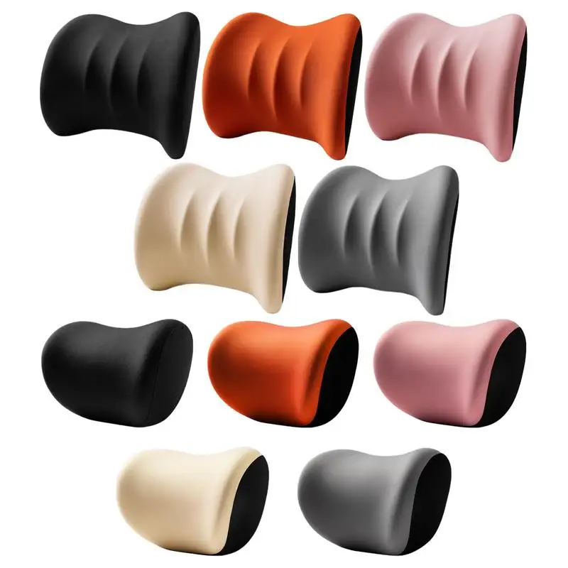 

Car Lumbar Support Breathable Seat Waist Support Soft Lower Back Support Cushion For Offices Game Chairs Car Interior Acessories