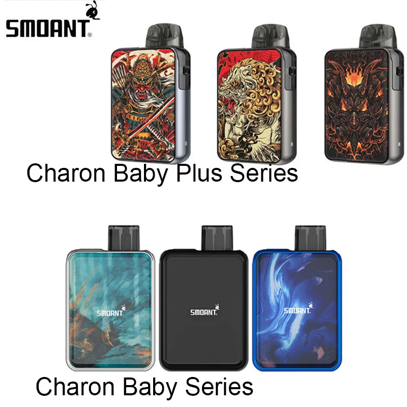 Tanio Oryginalny zestaw Smoant Charon Baby Plus z wbudowaną baterią sklep