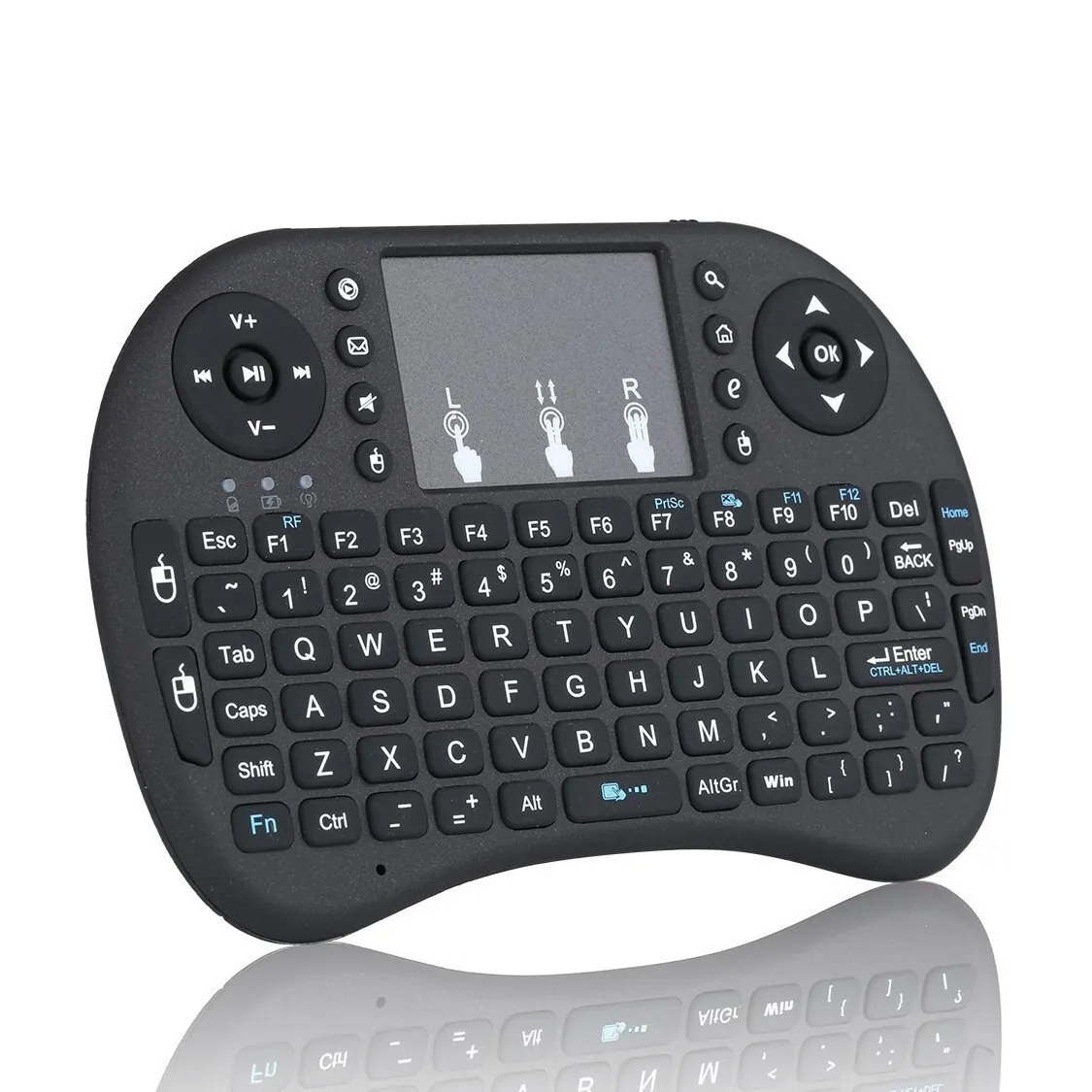 Wireless Keyboard I8 Mini 2.4G Air Mouse Remote Touchpad for Android TV Box PC